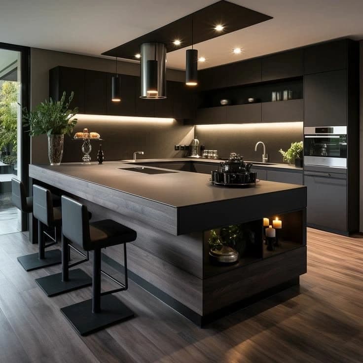 Island kitchen
