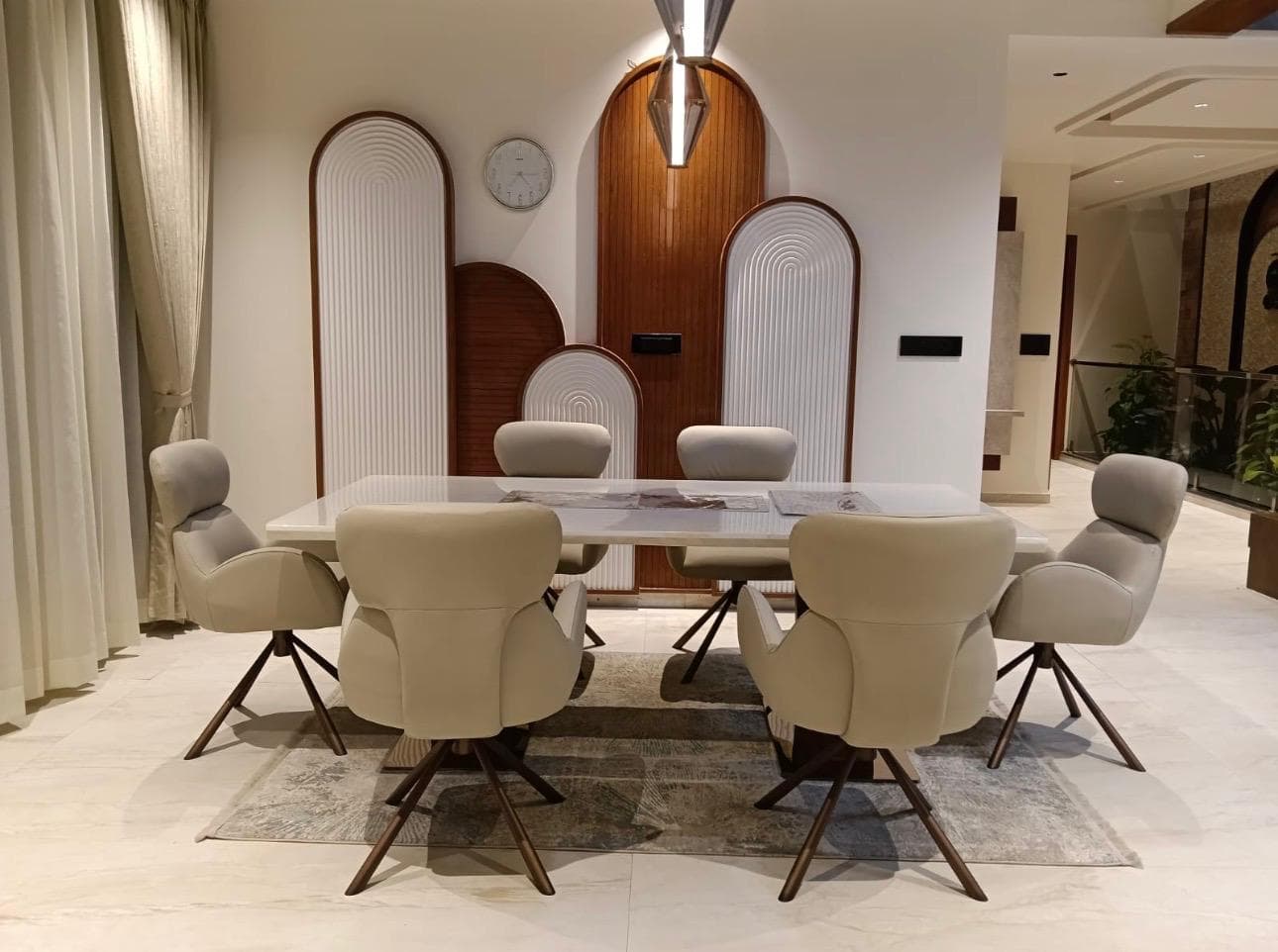 Modern Marble Dining Set